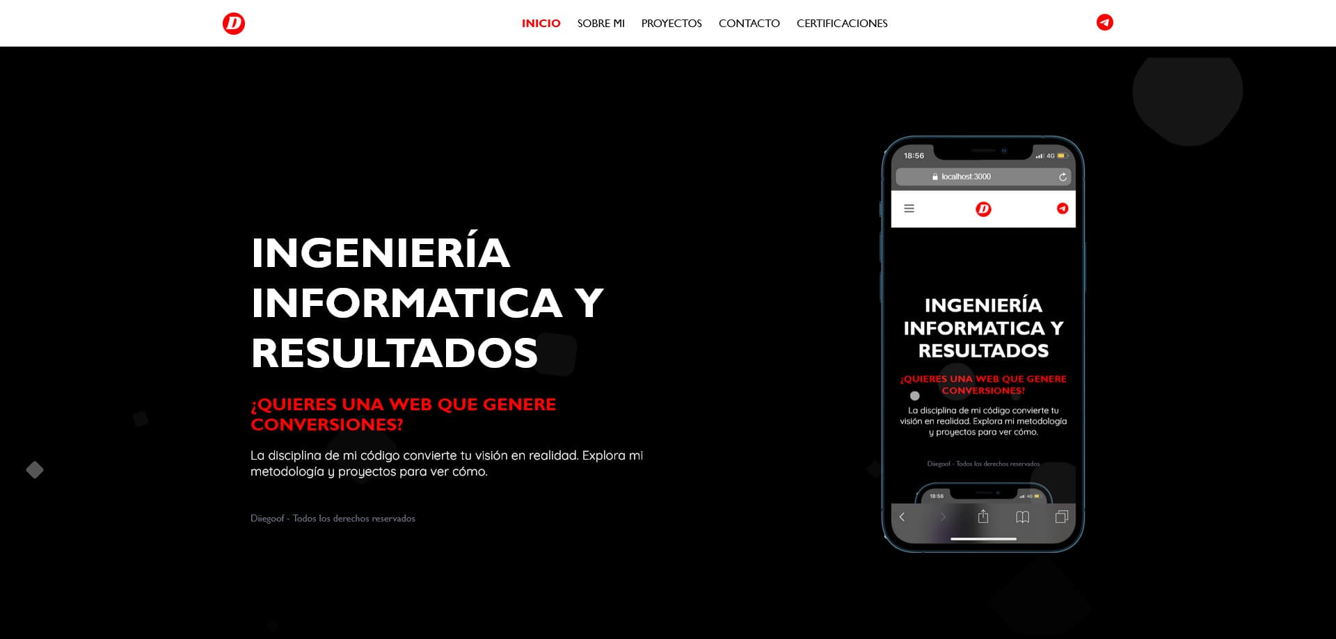 Vextor Engine: Portfolio Personal